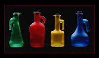 Colored Bottles, Second Photograph
